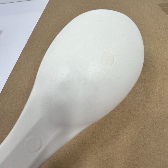 Rubbermaid White Serving Basting Solid Spoon Nylon Plastic 1973 Vintage USA - Picture 5 of 9